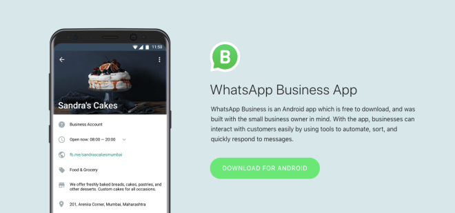 WhatsApp recently launched its business app for India - WhatsApp For Business.