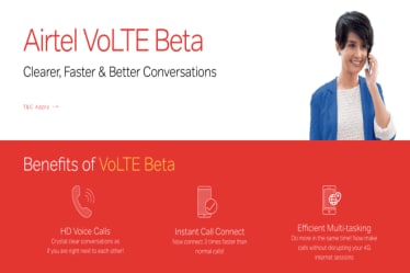 Airtel VoLTE.