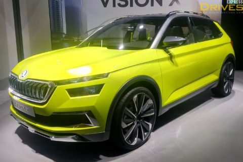 Geneva Motor Show 2018: Skoda Vision X Concept Interiors: This Crossover Concept runs on Petrol, CNG and Electricity