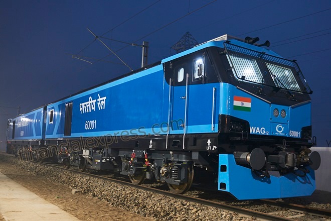 Indian Railways gets new electric locomotive from Alstom