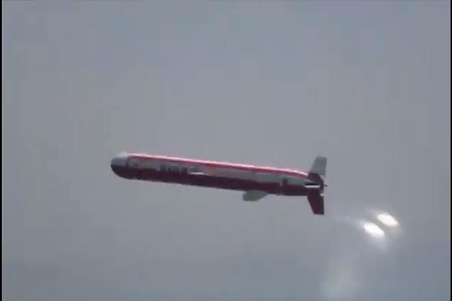 Pakistan Missile test babur Pakistan Missile test babur