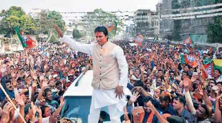 BJP CM candidate in tripura, tripura bjp cm, biplab kumar deb, biplab deb profile, profile of biplab deb, biplab deb profile, biplab deb chief minister, chief minister of tripura, tripura elections results