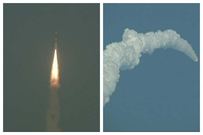 ISRO launched GSAT 6A successfully. (ANI)