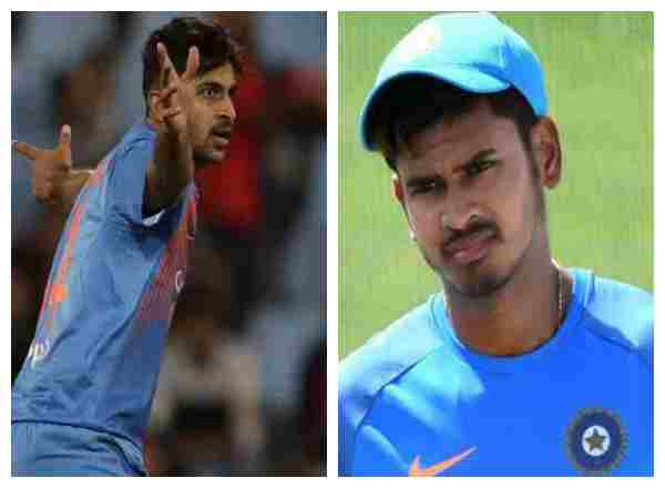 No place for Shreyas Iyer, Shardul Yadav in BCCI contracts. (PTI/IE)