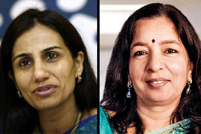 ICICI Bank shares crack after Chanda Kochhar, Shikha Sharma summoned in PNB case; Axis Bank stock also falls ICICI Bank shares crack after Chanda Kochhar, Shikha Sharma summoned in PNB case; Axis Bank stock also falls