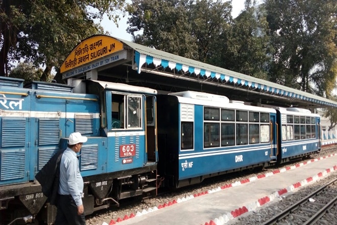 World heritage Darjeeling Himalayan Railway train gets AC coaches World heritage Darjeeling Himalayan Railway train gets AC coaches