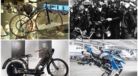 Evolution of motorcycles: From bicycles mounted with steam engines to electric and flying bikes