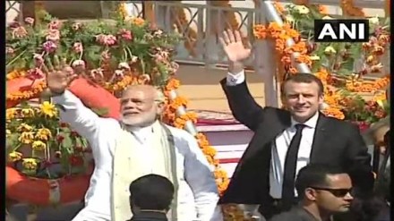  Solar Power Plant, Solar Park scheme, Biggest Solar Power Plant, narendra modi, Emmanuel Macron, PM Modi