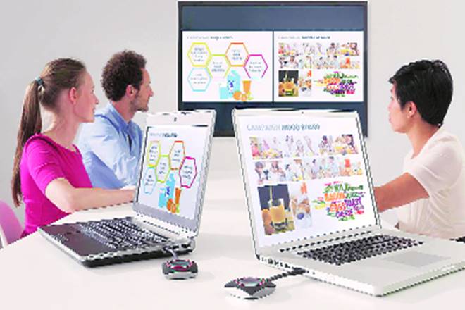 clickshare, barco clickshare, boardrooms, board meetings, presentation software, new technology, barco India