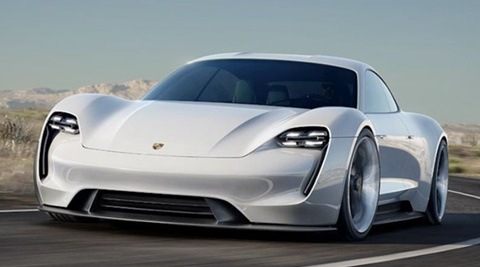 Porsche Mission E set to wrestle Tesla: Details on 670 hp electric car revealed
