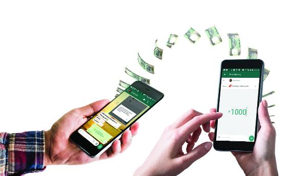 whats app, digital payments