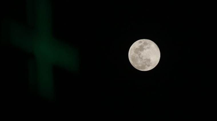 This is the second and final Blue Moon of 2018. (Express Photo/Praveen Khanna) This is the second and final Blue Moon of 2018. (Express Photo/Praveen Khanna)