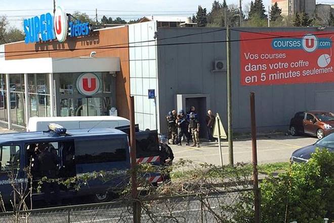 French supermarket attack, france, paris, Hero officer, supermarket attack, Islamist gunman, Redouane Lakdim