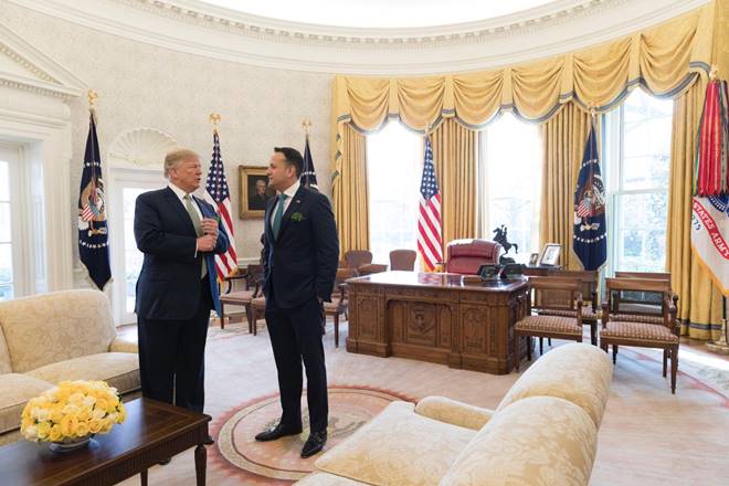 donald trump, trump administration, leo Varadkar, white house, eo Varadkar in United States, ireland, irish prime minister in US