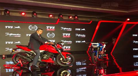 2018 TVS Apache RTR 160 4V launched at a price of Rs 81,490: RTR 200 inspired styling, more power and new features