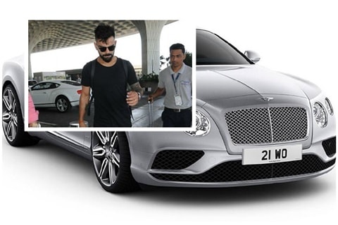 Virat Kohli’s car collection gets a Bentley Continental GT! : Five Audis, a Bentley but all from Volkswagen