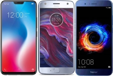 Vivo V9 vs Moto X4 vs Honor 8 Pro