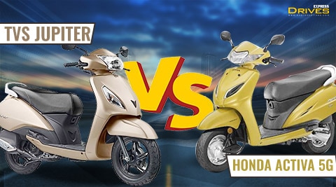 Honda Activa 5G vs TVS Jupiter comparison