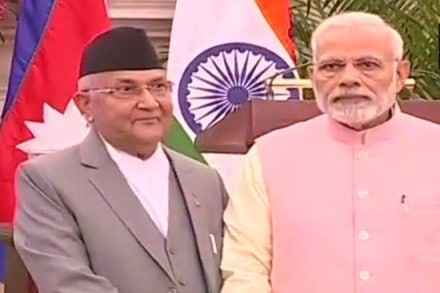 india, nepal, narendra modi, kp sharma oli, inland waterways, rail links