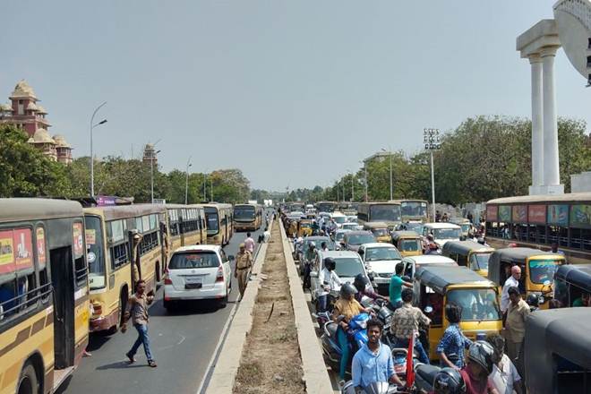Tamil Nadu bandh over Cauvery row cripples normal life: Buses damaged, markets shut; top developments Tamil Nadu bandh over Cauvery row cripples normal life: Buses damaged, markets shut; top developments