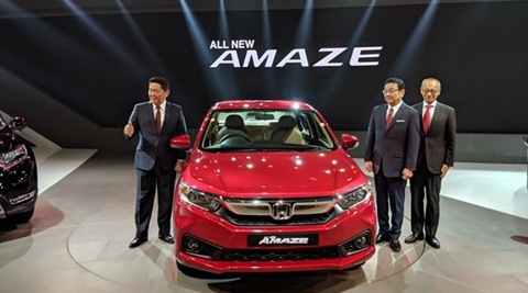 2018 Honda Amaze to get optional CVT with diesel engine: Maruti Suzuki Dzire rival launching next month