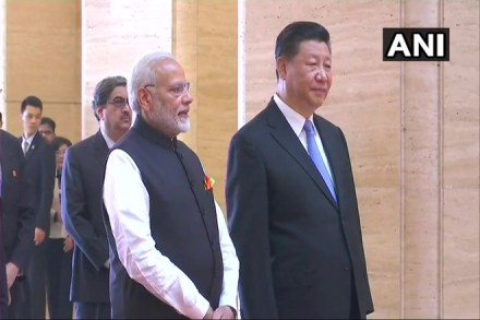 Narendra Modi, Xi Jinping, China, India, Wuhan, Hubei Provincial Museum, India, Ajit Doval, China tradition dance, Modi welcome in China Narendra Modi, Xi Jinping, China, India, Wuhan, Hubei Provincial Museum, India, Ajit Doval, China tradition dance, Modi welcome in China