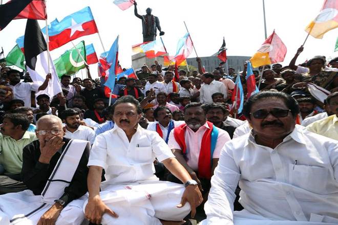 MK Stalin, DMK, Cauvery row