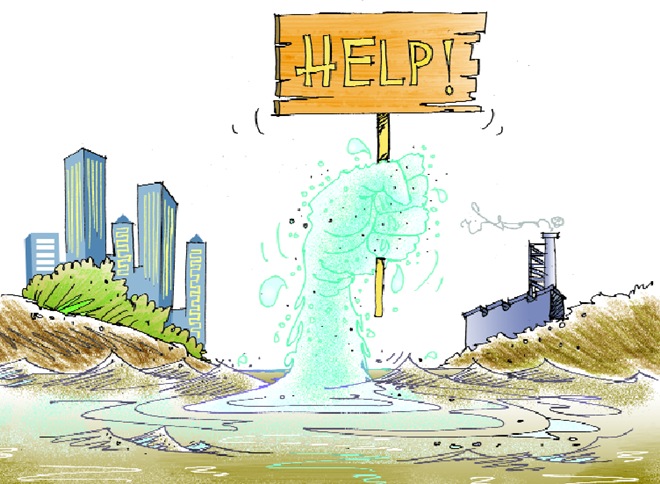 The rejuvenation of Kaikondrahalli lake in Bengaluru shows the power of urban collective action and the effectiveness of partnering with the government. Illustration: Rohnit Phore