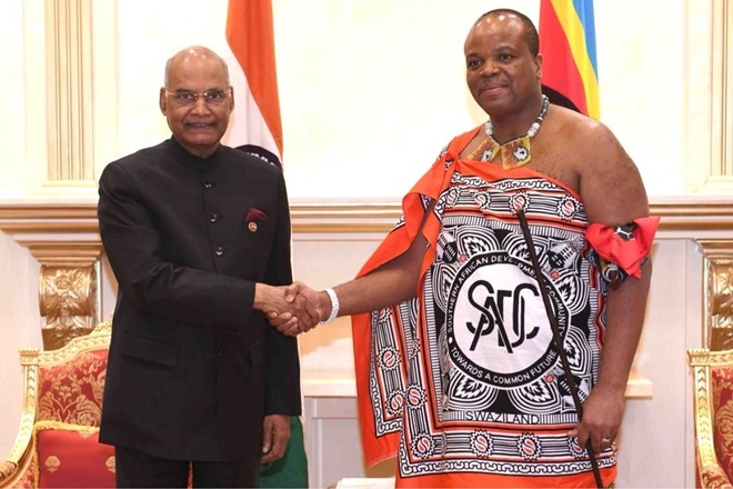 Ram Nath Kovind, Swaziland