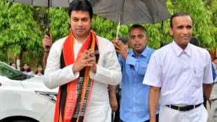 biplab deb, biplab deb comments, jobs in tripura, mudra scheme, modi government, biplab deb on youth jobs,diana hayden, aishwarya rai, internet in mahabharata, satellite, Biplab Deb comments on internet in mahabharata, mahabharat, Tripura CM, Biplab Deb Mahabharat comments