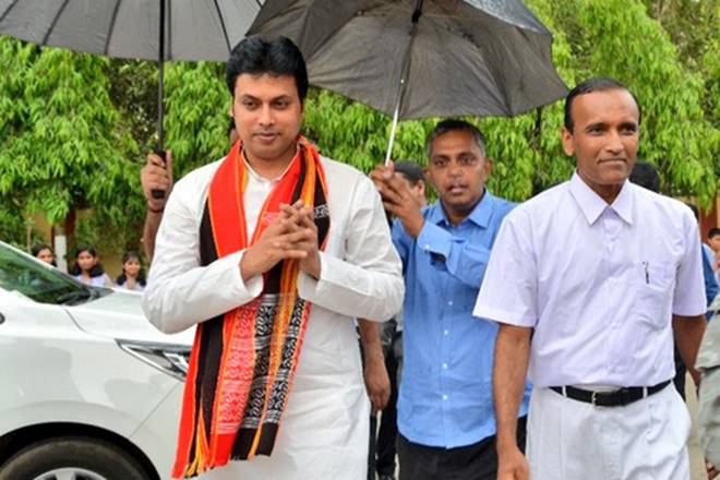 biplab deb, biplab deb comments, jobs in tripura, mudra scheme, modi government, biplab deb on youth jobs,diana hayden, aishwarya rai, internet in mahabharata, satellite, Biplab Deb comments on internet in mahabharata, mahabharat, Tripura CM, Biplab Deb Mahabharat comments biplab deb, biplab deb comments, jobs in tripura, mudra scheme, modi government, biplab deb on youth jobs,diana hayden, aishwarya rai, internet in mahabharata, satellite, Biplab Deb comments on internet in mahabharata, mahabharat, Tripura CM, Biplab Deb Mahabharat comments