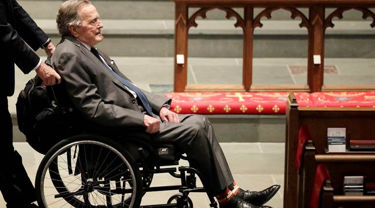 George HW Bush, Barbara Bush, Barbara Bush death, Barbara Bush dead, Barbara Bush funerals, St. Martin's Episcopal Church, United States, US president