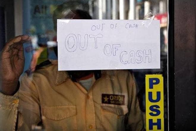 cash crisis delhi