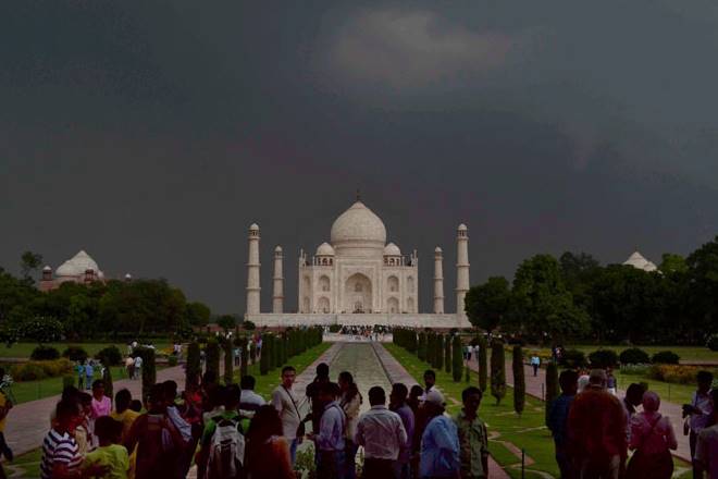 Taj city, Agra, power, water, storm, Archaeological Survey of India