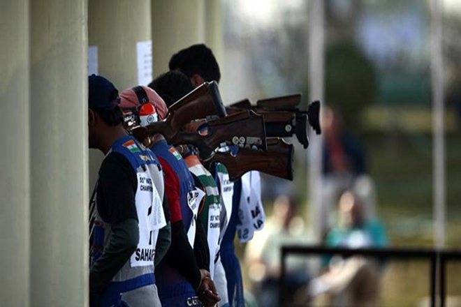 Commonwealth Games 2018, CWG 2018, sanjeev rajput, chain singh, rifle shooting, mens rifle shooting, 50 m rifle shooting Commonwealth Games 2018, CWG 2018, sanjeev rajput, chain singh, rifle shooting, mens rifle shooting, 50 m rifle shooting