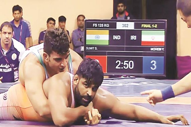 Commonwealth Games 2018, Commonwealth Games, CWG 2018, CWG, sumit malik, gold, wrestling gold, commonwealth games wrestling india