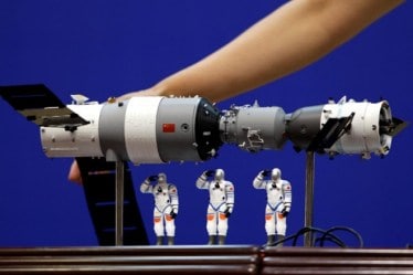 China, Tiangong-1 space station, space station, South Pacific, Tiangong-1, Heavenly Palace 1