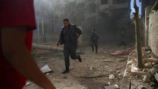 Syria's government has reached an agreement for rebels to leave their battered holdout of Douma for an opposition-held town in the country's north, state media reported today.