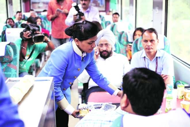 IRCTC catering charges have been slashed IRCTC catering charges have been slashed