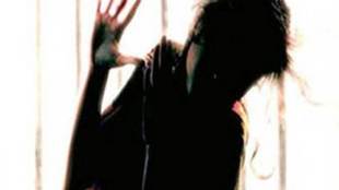 A 14-year-old girl was allegedly molested on a running train by a 33-year-old passenger today, police said.