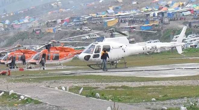 Advance online booking of helicopter tickets for the Amarnath pilgrimage will commence on April 27, Shri Amarnath Shrine Board (SASB) said today.