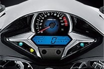 Digital analog instrument cluster