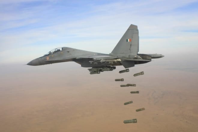 Gaganshakti 2018, countrywide all-encompassing largest combat ready exercise witnessed participation of over 1100 aircraft, which includes fighter jets, transport aircraft, reconnaissance aircraft and helicopters. The IAF carried out real time combat operations in both western and eastern sectors. (Source: IAF Twitter)