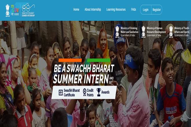 swachh bharat summer internship 2018, narendra modi, swachh bharat, how to apply, sbsi.mygov.in, university students, hrd ministry, clean india, swachh bharat summer internship cash prize