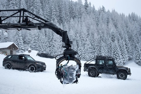 Now drive the original Land Rovers from James Bond movie Spectre: How Jaguar Land Rover and 007 Elements made it possible