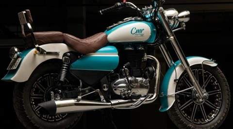 Modified Royal Enfield: Bullet 350 that looks like a Harley-Davidson. Nearly!