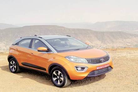 Car review of Tata Nexon AMT, price of Tata Nexon AMT, features of  Tata Nexon AMT, tesla,  Tata Motors