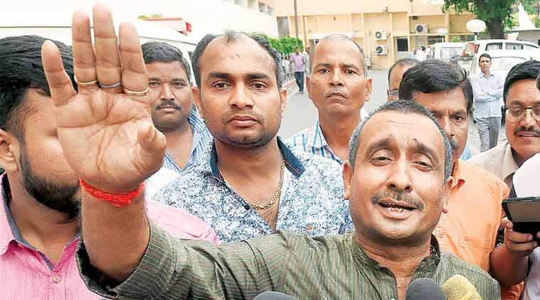 BJP MLA Kuldeep Singh Sengar. (Image: PTI)
BJP MLA Kuldeep Singh Sengar. (Image: PTI)