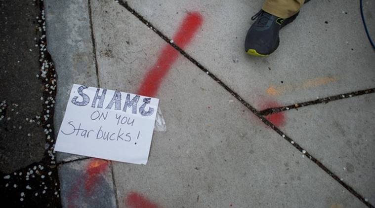 Starbucks, Kevin Johnson, Philadelphia, racism, racist, Starbucks Philadelphia, Philadelphia black men arrest, Starbucks black men arrest, Philadelphia protest, Starbuck protest in Philadelphia