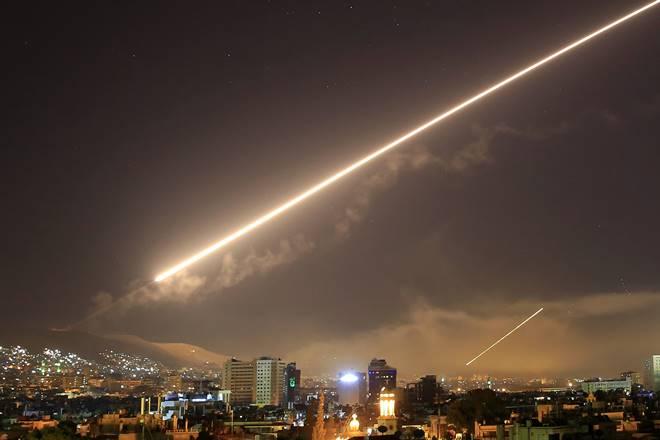syria missile attack, syria attack, baghdad, airstrikes, baghdad, syria airstrikes, baghdad rally